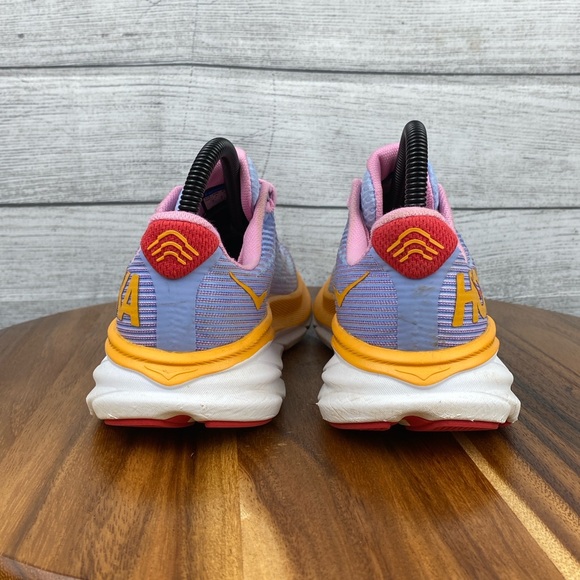 HOKA One One Clifton 9 Peony Mirage Purple Running Shoe Women’s 6.5 / Youth 5 - Picture 6 of 12